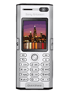 Best available price of Sony Ericsson K600 in Sls